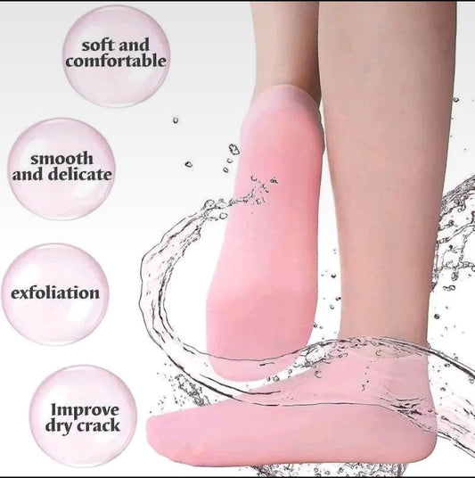 Silicone Moisturizing Gel Sock 1 Pair