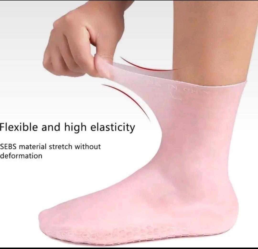Silicone Moisturizing Gel Sock 1 Pair