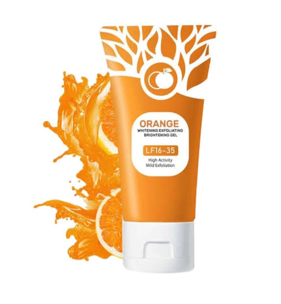 ORANGE ENZYMES EXFOLIATING BRIGHTENING GEL. LF16-35