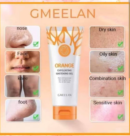 ORANGE ENZYMES EXFOLIATING BRIGHTENING GEL. LF16-35