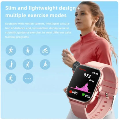 A58 Plus 6 in 1 - Smartwatch For Women | Best Quality Smart Watch For Girls | Perfect For Gift | Random Color