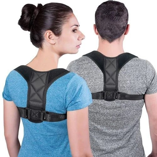 Body Posture Corrector Belt Adjustable Shoulder And Back Support Brace For Men And Women | Relieves Pain, Aligns Spine, And Improves Posture